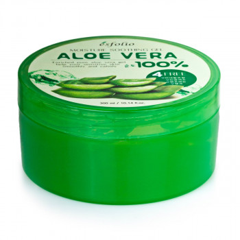 Зволожувальний гель алое вера для обличчя та тіла Esfolio Moisture Soothing Gel Aloe Vera 100% Purity, 300 мл