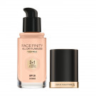 Тональна основа для обличчя Max Factor Facefinity All Day Flawless 3-In-1 Foundation SPF 20, 50 Natural, 30 мл
