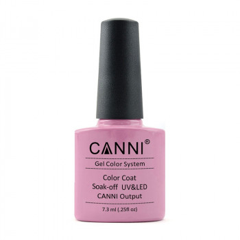 Гель-лак Canni Gel Color System Color Coat Soak-off UV&LED 066 Блідо-пурпурний, 7.3 мл