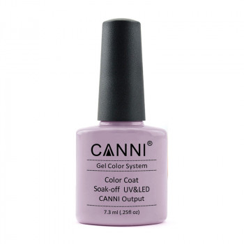 Гель-лак для нігтів Canni Gel Color System Color Coat Soak-off UV&LED 018 Капучино, 7.3 мл