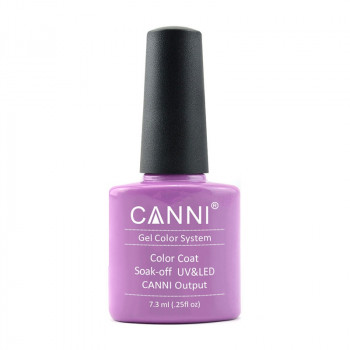 Гель-лак Canni Gel Color System Color Coat Soak-off UV&LED 033 Амарантовий світлий, 7.3 мл