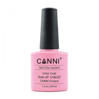 Гель-лак для нігтів Canni Gel Color System Color Coat Soak-off UV&LED 245 Димчастий рожевий, 7.3 мл