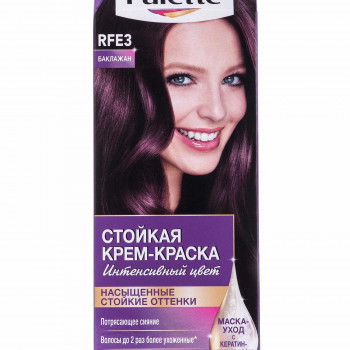 Стійка крем-фарба для волосся Palette Інтенсивний колір, 4-89 Баклажан, 110 мл