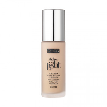Тональна основа для обличчя Pupa Active Light SPF 10, 020 Nude, 30 мл