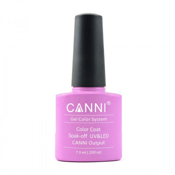 Гель-лак для нігтів Canni Gel Color System Color Coat Soak-off UV&LED 064 Бузковий, 7.3 мл