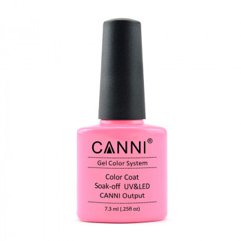 Гель-лак Canni Gel Color System Color Coat Soak-off UV&LED 041 Яскравий світло-рожевий, 7.3 мл