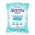 Вологі серветки для зняття макіяжу Novita Make up & Care, 15 шт