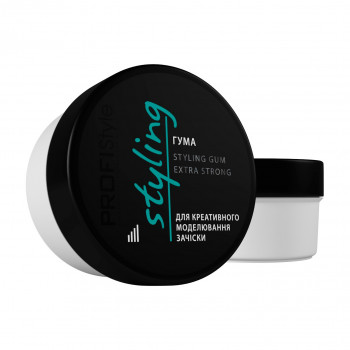 Гума для креативного моделювання зачіски ProfiStyle Styling Gum Extra Strong екстрасильна фіксація, 80 мл