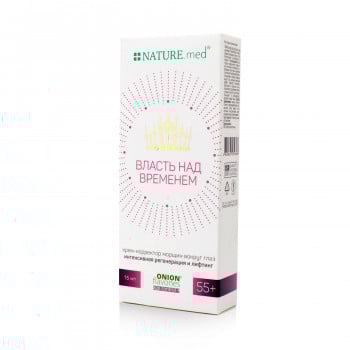 Крем-коректор новколо очей NATURE.med Anti Age Інтенсивна регенерація та ліфтинг 55 +, 15мл