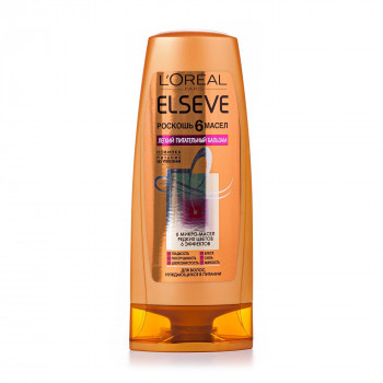 Живильний бальзам L'Oreal Paris Elseve Розкіш олій, для сухого волосся, 200 мл