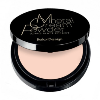 Крем-пудра Belor Design Mineral Cream Powder Енергія мінералів 401 Рашель, 10 г