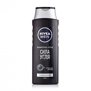 Чоловічий шампунь для волосся Nivea Men Сила вугілля, 400 мл