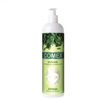 Натуральний бальзам-ополіскувач для волосся Comex Ayurvedic Natural Hair Balm для зміцнення волосся, з індійськими цілющими травами, 500 мл