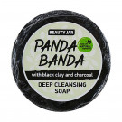 Туалетне мило Beauty Jar Panda Banda Очищаюча з чорною глиною і деревним вугіллям, 80 г
