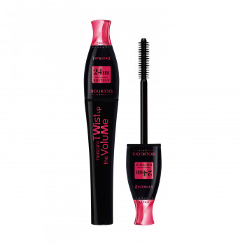 Туш для вій Bourjois Mascara Twist Up The Volume 24H Подовження та об'єм, Black, 8 мл