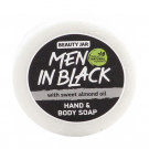 Чоловіче мило для рук і тіла Beauty Jar Men in Black, 80 г
