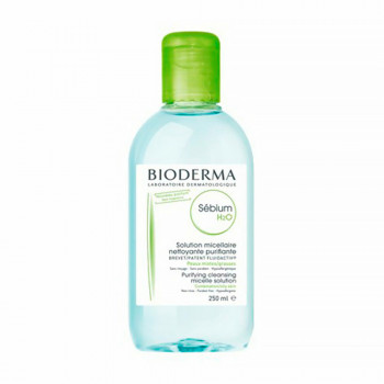 Міцелярна вода для обличчя Bioderma Sebium Н2О Purifying Cleansing Micellar Water для жирної, комбінованої шкіри, 250 мл
