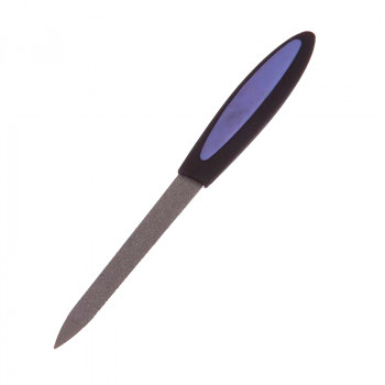 Пилка Zauber метал з гумовою ручкою N2, 13,3*1,7(03-0532)