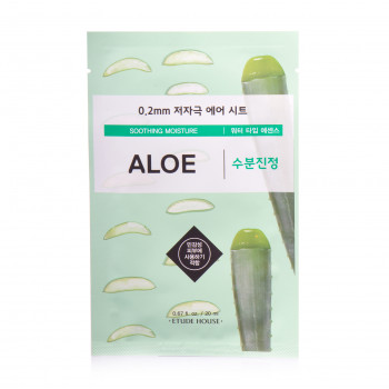 Тканинна маска для обличчя Etude House Therapy Air Mask Aloe c екстрактом алое, 20 мл