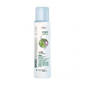 Лак Для Волосся ВІТЭКС Віта стиль з екстрактом кропиви і лопуха PRO-V-B5 500 мл