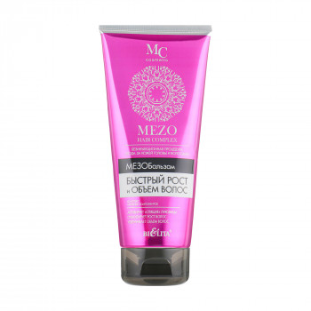 Мезобальзам Bielita Mezo Hair Complex Швидкий ріст та об'єм волосся, 200 мл