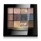 Палетка тіней для повік Eveline Cosmetics All In One Eyeshadow Palette 01 Nude, 12 г