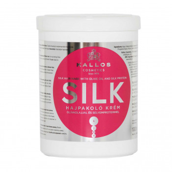 Маска Kallos Cosmetics Silk Hair Mask для блиску волосся, 1 л