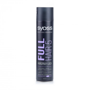 Лак для волосся Syoss Full Hair 5 фіксація 4 (екстрасильна), 400 мл