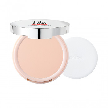 Компактна пудра для обличчя Pupa Like a Doll Compact Powder SPF 15, 02 Sublime Nude, 10 г
