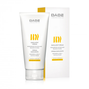 Зволожувальний крем-емолієнт BABE Laboratorios Emollient Cream для сухої шкіри, 200 мл