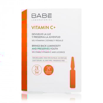 Ампули-концентрат BABE Laboratorios Vitamin C + з антиоксидантним ефектом, 2*2 мл