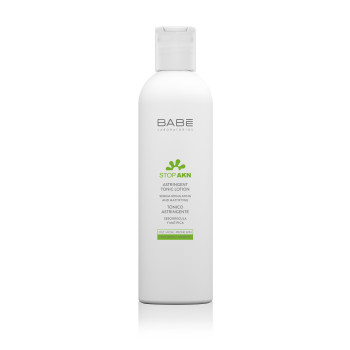 Тонік для обличчя BABE Laboratorios Stop Akn Astringent Tonic Lotion для очищення та звуження пор, 250 мл