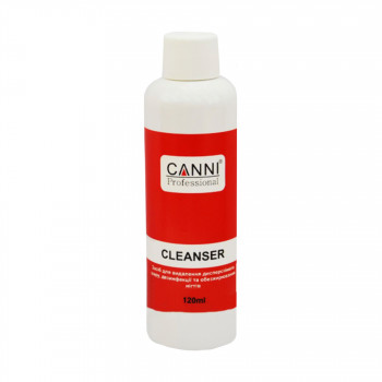 Засіб для видалення липкого шару дезинфекції та знежирювання Canni Cleanser 3in1, 120 мл