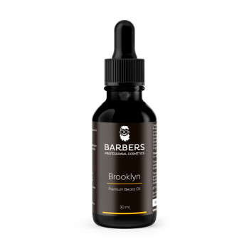 Чоловіча олія для бороди Barbers Brooklyn Premium Beard Oil, 30 мл