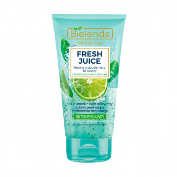 Скраб для обличчя Bielenda Fresh Juice Peeling Лайм, 150 г