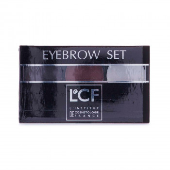 Набір для брів LCF Eyebrow Set 02 темно-коричневий, 6 г
