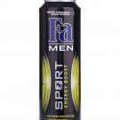 Антиперспірант-спрей Fa Men Sport Energy Boost 72h з ароматом імбиру та лимону, без спирту, чоловічий, 150 мл