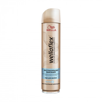 Лак для волосся WELLA Wellaflex екстрасильної фiксацiї, 250 мл