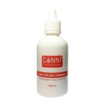 Розріджувач лаку для нігтів Canni Nail Polish Thinner, 100 мл
