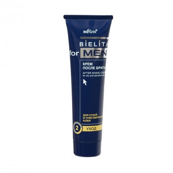 Крем після гоління Belita for Men для сухої і чутливої шкіри,100 мл