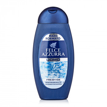 Гель для душу і шампунь Felce Azzurra Fresh Ice, чоловічий, 400 мл