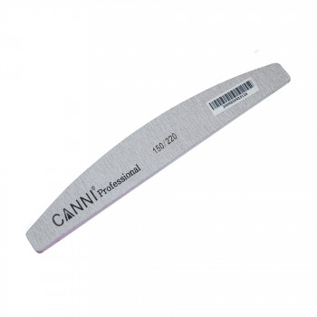 Пилка для нігтів CANNI 150\220 півколо 231215-07