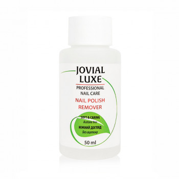 Засіб для зняття лаку Jovial Luxe без ацетону, 50 мл