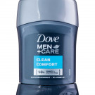 Антиперспірант-стік Dove Men + Care Clean Comfort 48 г, чоловічий, 50 мл