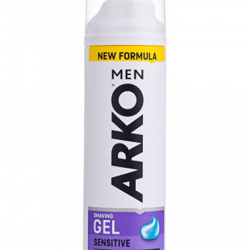 Гель для гоління Arko Shaving Gel Sensitive чоловічий, 200 мл