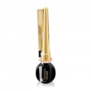 Підводка для очей Eveline Cosmetics Celebrities Чорна, 3 мл