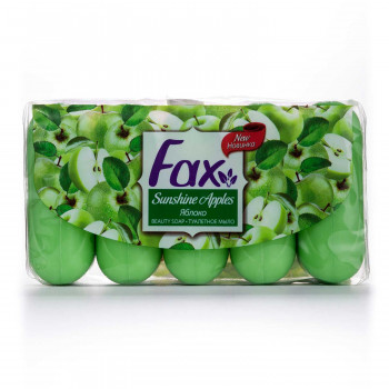 Мило тверде Fax Sunshine Apple & Avocado Beauty Soap,  5*70 г