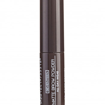 Пудра для брів Seventeen Matte Brow Powder All Day Wear 02 Dark Brown, 10 г