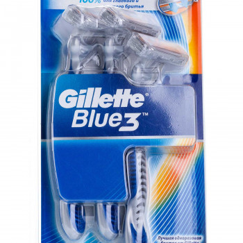 Одноразові станки для гоління Gillette Blue 3 Сomfort чоловічі, 3 шт