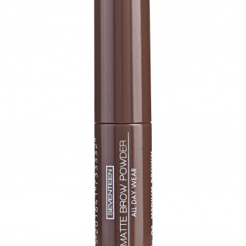Пудра для брів Seventeen Matte Brow Powder All Day Wear 04 Medium Brown, 10 г